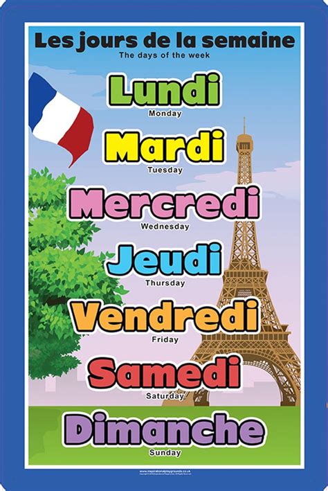 Days of the week french. Things To Know About Days of the week french. 